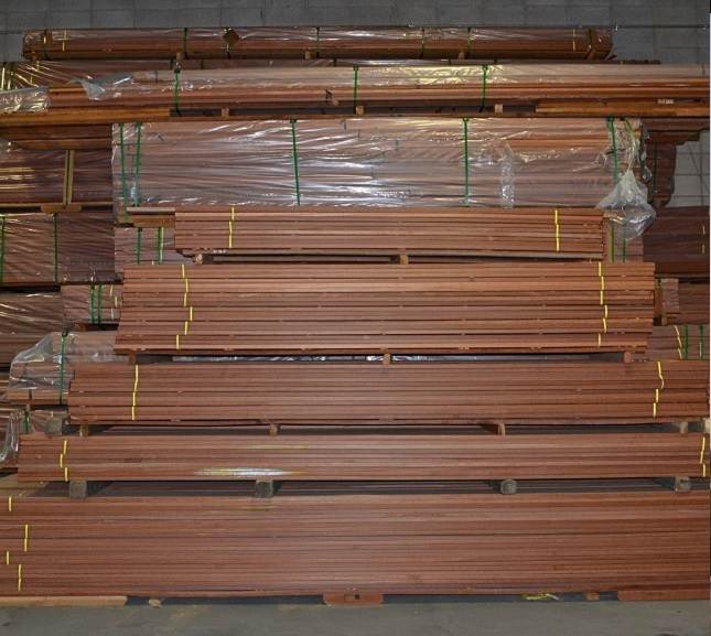 stocked for the searson exotic hardwood for residential and commercial use